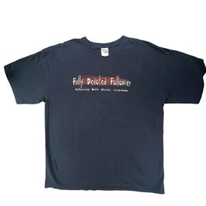 Fully Devoted Follower T-Shirt Gildan Heavy Cotton Graphic XL